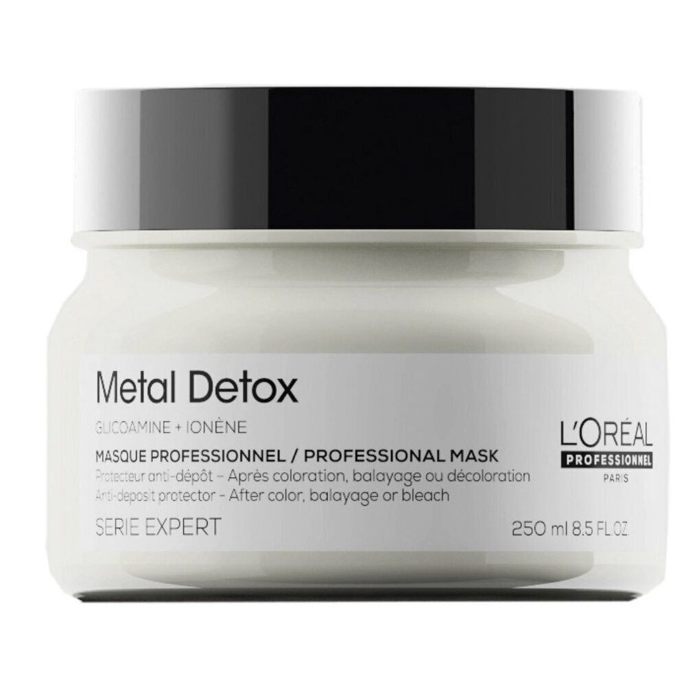 L'Oreal Metal Detox Professional Mask Prevents Breakage & Color Shift 250ml Jar